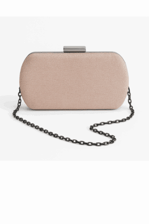 Clutch Τσάντα με Μεταλλικό Κούμπωμα