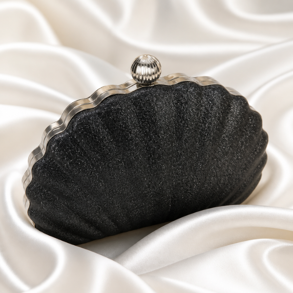 Γυναικείο Βραδινό Clutch Τσαντάκι με Αλυσίδα & Μεταλλικό Κούμπωμα - Image 3